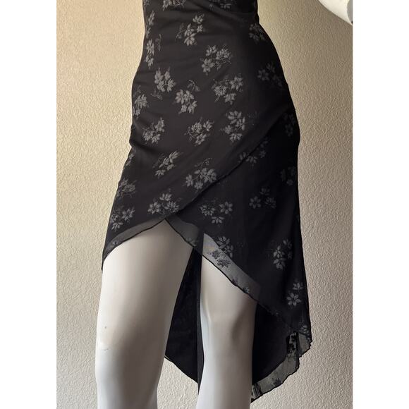 VTG 90’s Y2K City Triangles Babydoll Dress Small Fairy Whimsigoth Asymmetric - Picture 6 of 16